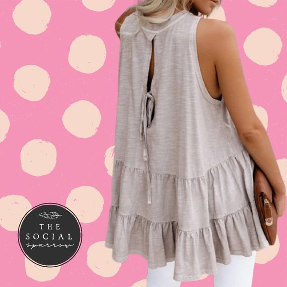 Tie-back Tank - Picture 2 of 2